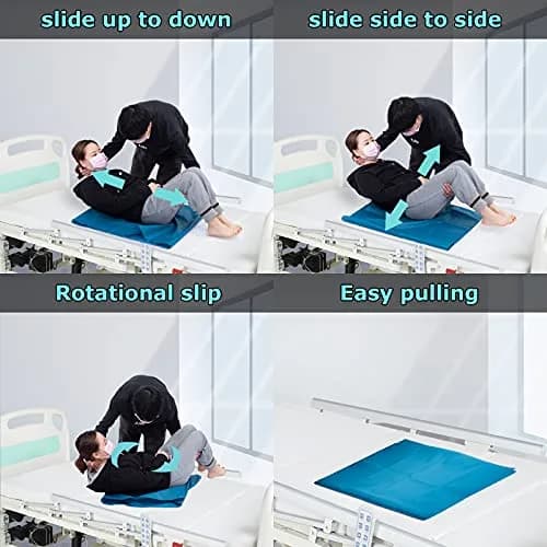 LOSCHEN Tubular Slide Sheet 72x72cm (28"x28") | Reduces Caregiver Strain & Aids Elderly Mobility thumbnail 3