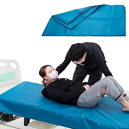 LOSCHEN Tubular Slide Sheet 100cm x 200cm (39"x79") | Aids Elderly Transfer Without Strain thumbnail 1