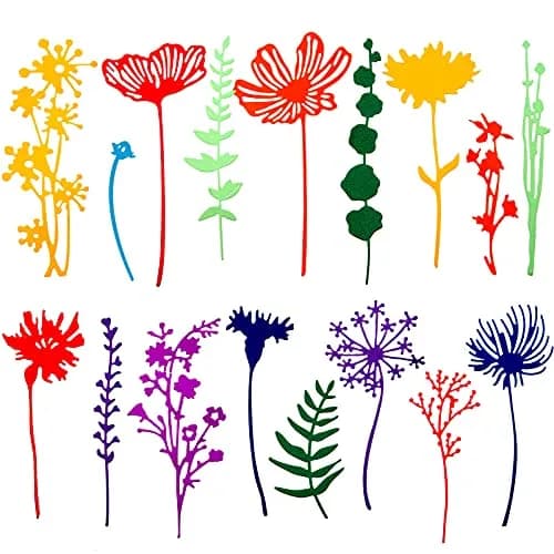 Patelai 17 Pieces Wildflower Metal Cutting Dies 3D Flower Shapes | Elegant Scrapbooking Embellishments thumbnail 1