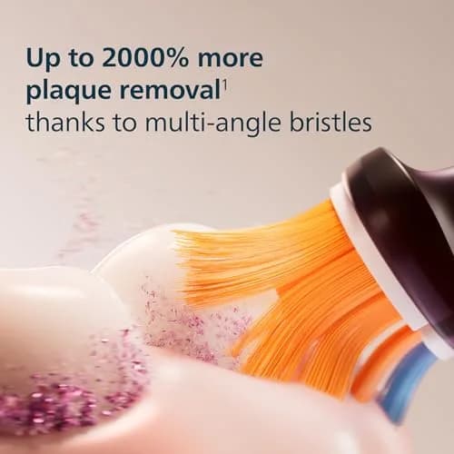 Philips Sonicare A3 All-in-One Brush Heads, 2-Pack (6 Month Supply) | 2000% More Plaque Removal thumbnail 3