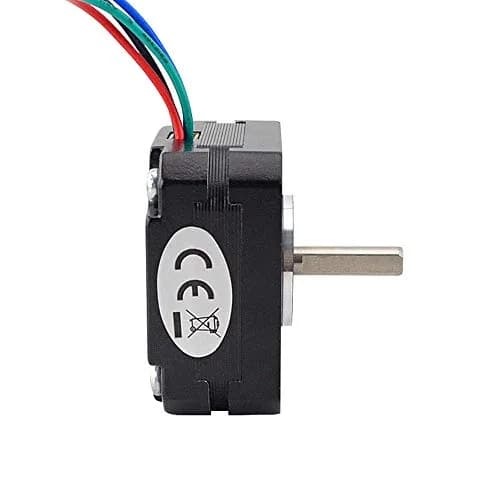 STEPPERONLINE Nema 17 Stepper Motor 5mm Shaft 42x42x20mm 1A 16Ncm | 5-Pack for 3D Printer CNC DIY thumbnail 3