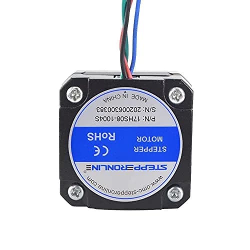 STEPPERONLINE Nema 17 Stepper Motor 5mm Shaft 42x42x20mm 1A 16Ncm | 5-Pack for 3D Printer CNC DIY thumbnail 4