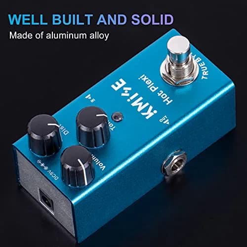 lotmusic Hot Plexi Analog Chorus Electric Guitar Effect Pedal | True Bypass, Noise Reduction, DC 9V thumbnail 2