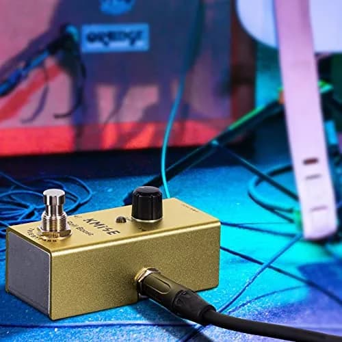 lotmusic Roll Boost Electric Guitar Effects Pedal Analog Chorus Mini Stompbox | Integrated Noise Reduction thumbnail 9