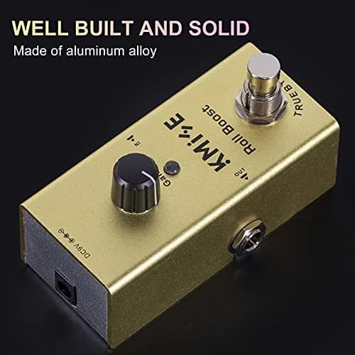 lotmusic Roll Boost Electric Guitar Effects Pedal Analog Chorus Mini Stompbox | Integrated Noise Reduction thumbnail 2