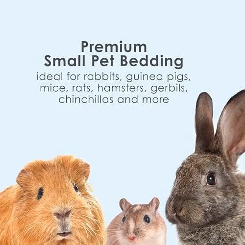 Kaytee Clean & Cozy Paper Bedding White 100 Liter | Odor Control for Small Animals thumbnail 3