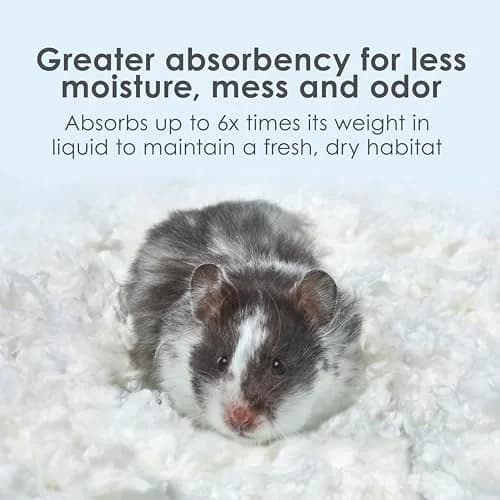 Kaytee Clean & Cozy Paper Bedding White 100 Liter | Odor Control for Small Animals thumbnail 4