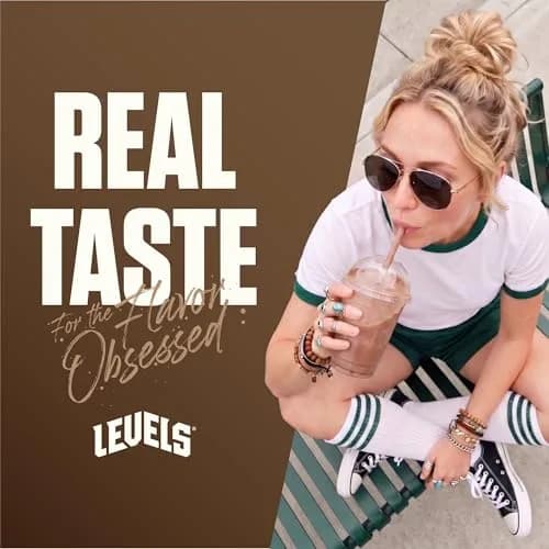 Levels Whey Protein Powder Double Chocolate 2.27 kg (5 lb) | 24g Protein per Scoop thumbnail 4
