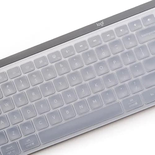 MUBUY-GOL Clear Silicone Keyboard Cover for Logitech MX Keys S/MX Keys Advanced/Craft | Ultra Thin thumbnail 3