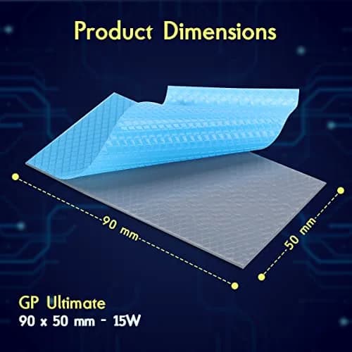 Gelid Solutions GP-Ultimate Thermal Pad 15W/mK 90x50x3.0mm | High Heat Conduction Gap Filler thumbnail 5