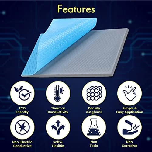 Gelid Solutions GP-Ultimate Thermal Pad 15W/mK 90x50x3.0mm | High Heat Conduction Gap Filler thumbnail 2