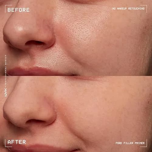 NYX PROFESSIONAL MAKEUP Pore Filler Targeted Primer Stick, Blurring Primer 0.1 Fl Oz (3 ml) | Instantly Blurs Pores & Imperfections thumbnail 4