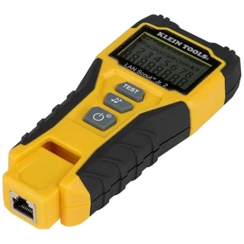 Klein Tools LAN Scout Jr Cable Tester Ethernet Cable Tester Kit | Versatile, Compact & Professional-Grade Testing thumbnail 9