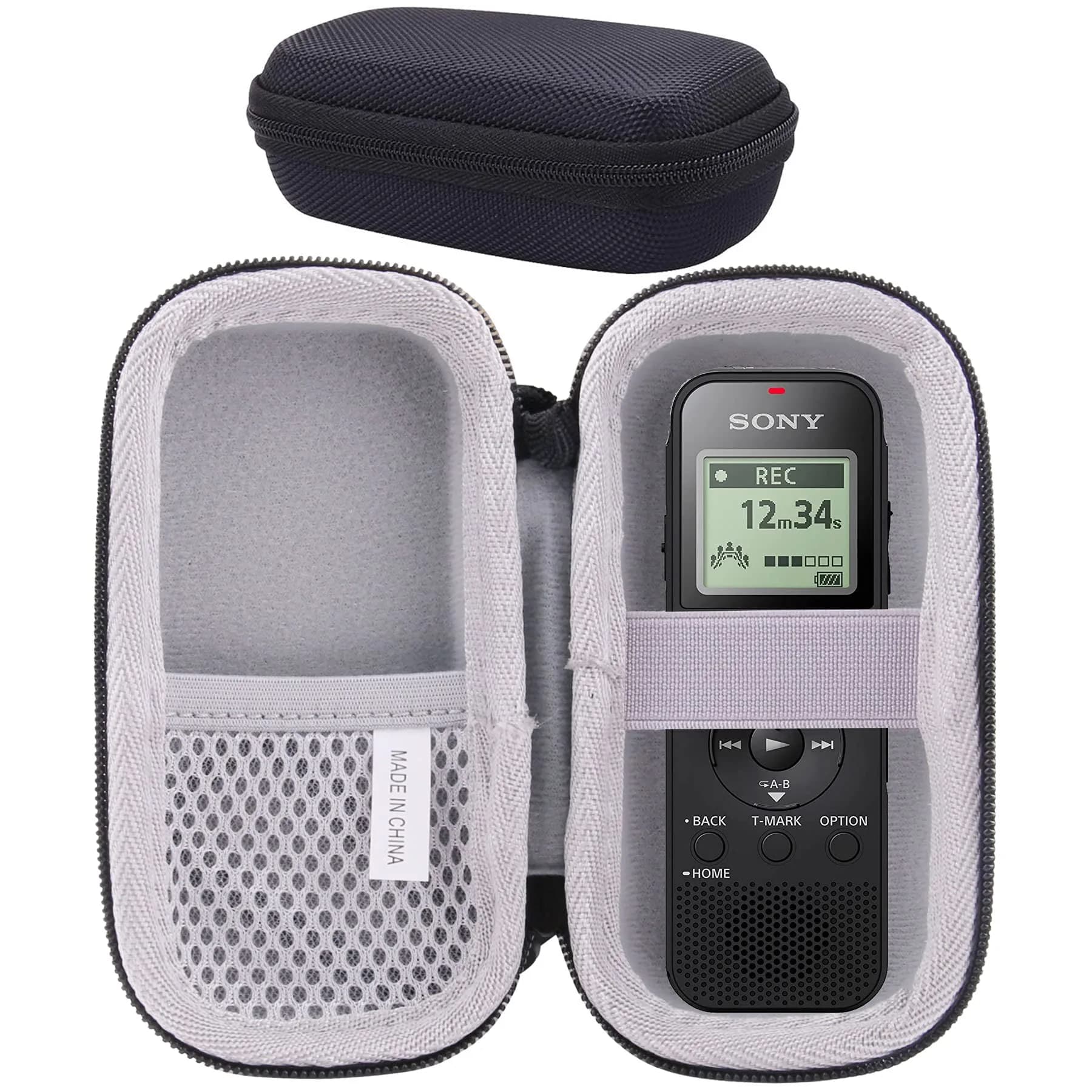 JINMEI Hard EVA Dedicated Case for Sony ICD-PX370/PX470/PX570 Mono Voice Recorder 32GB | Shockproof & Water-Resistant - main product image
