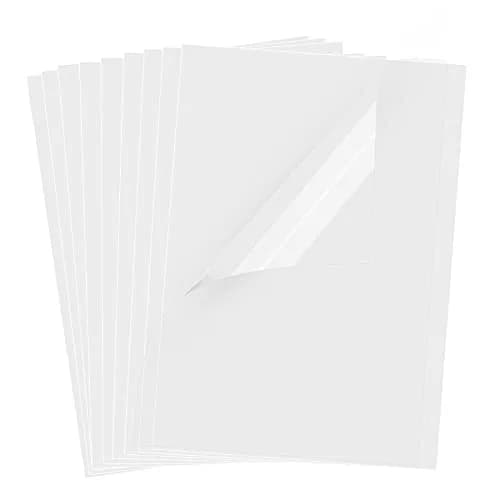 UOKHO Inkjet Transparency Film 60 Sheets | 100% Clear Acetate Sheets for Crafts thumbnail 1