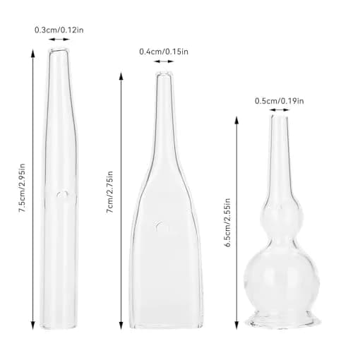 Agatige Vacuum Glass Tube Kit for Blackhead Removal | 3pcs thumbnail 5