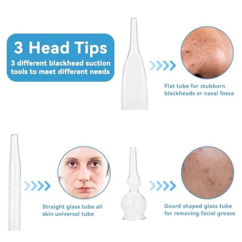 Agatige Vacuum Glass Tube Kit for Blackhead Removal | 3pcs thumbnail 6