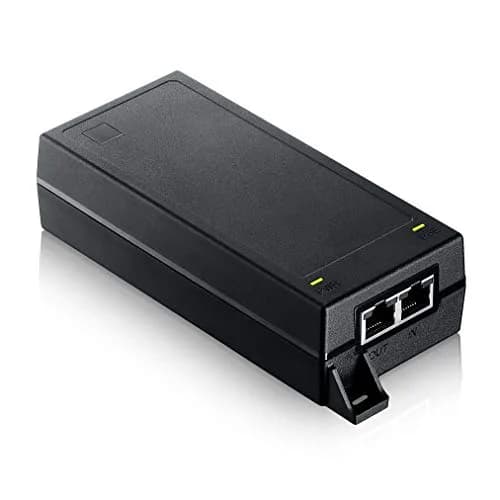Zyxel Single 1-2.5-10G MultiGig 802.3bt PoE++ Injector [POE12-60W] | 60W MultiGig PoE++ Injector for Networking thumbnail 1