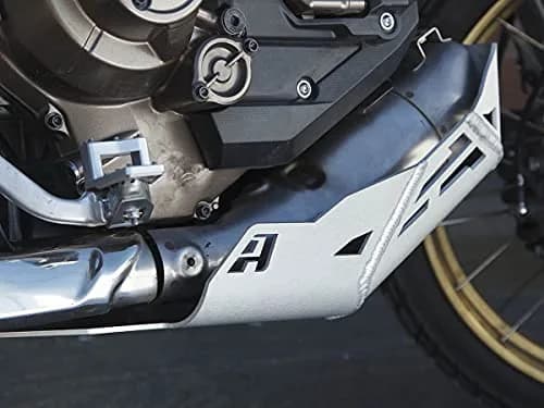 AltRider Skid Plate Compatible with Honda CRF1100L Africa Twin/Adventure Sports - Full Aluminum Protection - Smooth Bottom for Ground Clearance - Easy Oil Access - Silver thumbnail 5