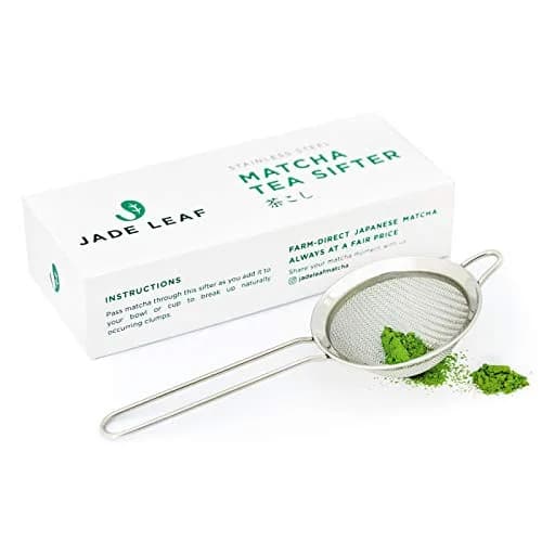 Jade Leaf Matcha Stainless Steel Matcha Sifter | Ultra-Fine Mesh for Clump-Free Matcha thumbnail 1
