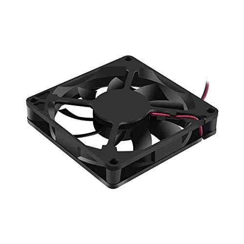 DORHEA 80x80x15mm Fan 12V 2Pin DC Brushless Cooling Case Fan for PC CPU Radiator (4-Pack) thumbnail 5