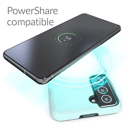 Crave Dual Guard for Samsung Galaxy S21 Case - Aqua | Dual Layer TPU/PC Protection thumbnail 6