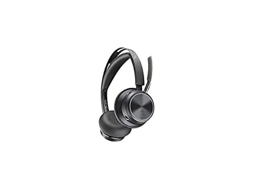 Poly Voyager Focus 2 UC USB-A Headset | Dual-Ear Stereo Bluetooth Headset with ANC Mic thumbnail 1