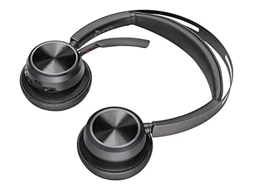 Poly Voyager Focus 2 UC USB-C Headset with Boom Mic | Dual-Ear Stereo, Active Noise Canceling, 19-Hour Talk Time thumbnail 4