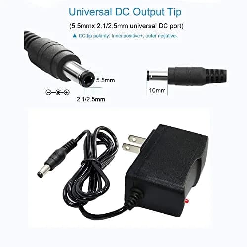 NC 3V 1A Power Supply Adapter 3V (0.03A) | Universal Input 100-240V AC to DC 3V 1A thumbnail 3