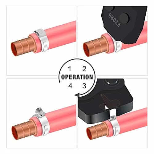 IWISS ICP-PC01 PEX Cinch Clamp Removal Tool | Stainless Steel Clamp Remover for PEX & Ear Clamps (13mm) thumbnail 4