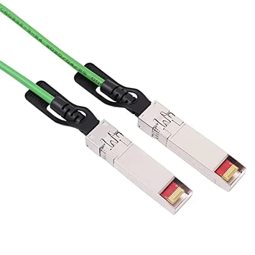 Wiitek Green 0.5m 10Gbps SFP+ DAC Twinax Cable | Compatible with Cisco, Ubiquiti, Juniper, Mellanox, Mikrotik, Netgear, Supermicro thumbnail 3