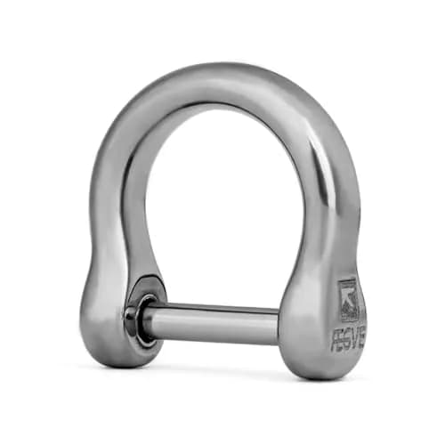 TISUR Titanium D-Rings Keychain,Car Key Fob Ring | Durable, Lightweight & Corrosion-Resistant thumbnail 1