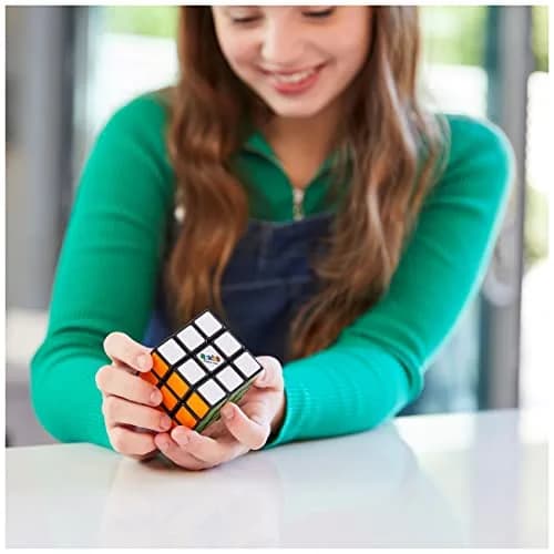 Rubik's The Original 3x3 Cube & Brain Teaser Fidget Toy | Classic Puzzle for Ages 8+ thumbnail 2