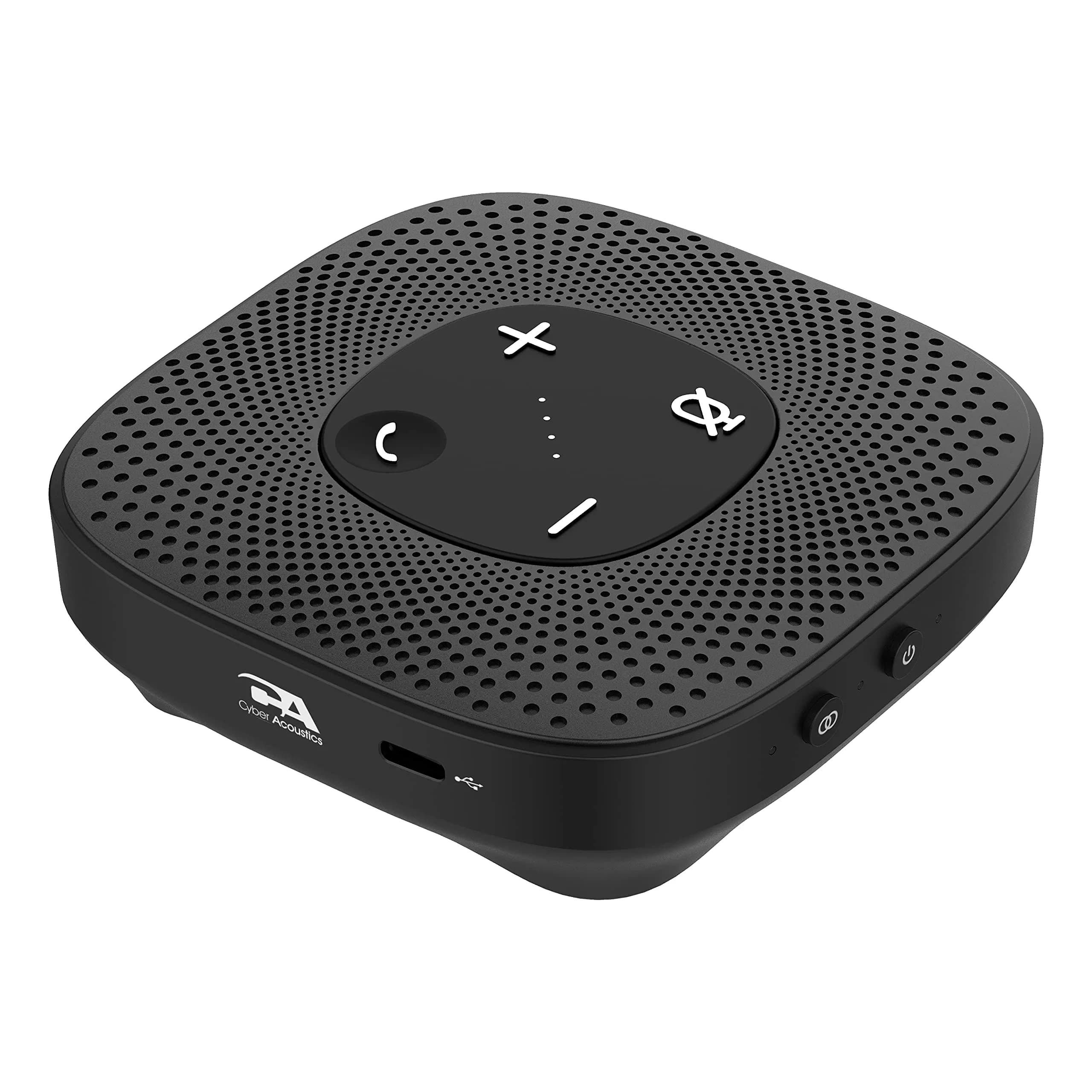 Cyber Acoustics CA-2890 USB Speaker Bar 10W | Clip-On Monitor Mount Design — USB & BT Speakerphone