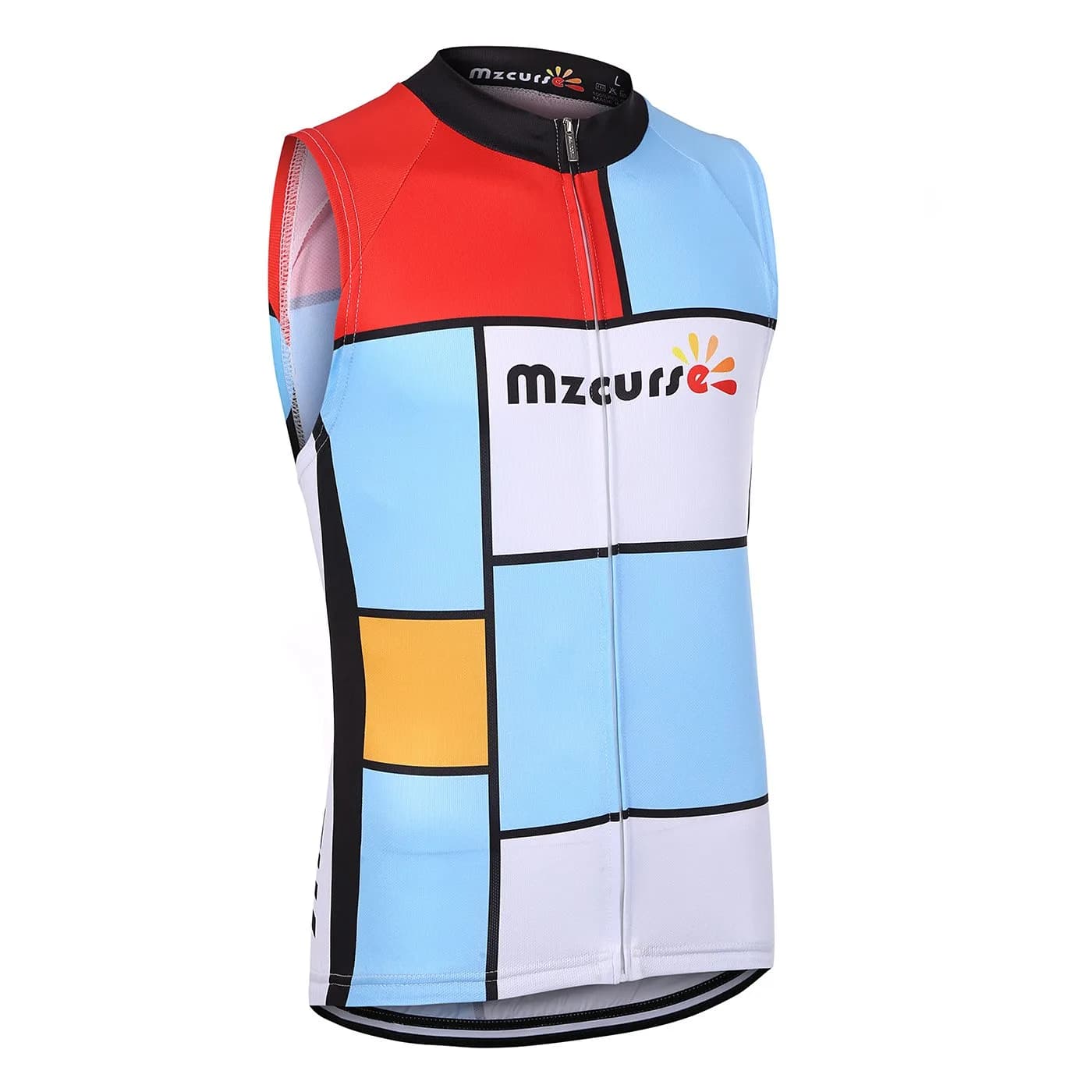 mzcurse Women's Sleeveless Jersey Shirt in Colour | Breathable, Quick-Dry Cycling Top (70-120 chars) - main product image
