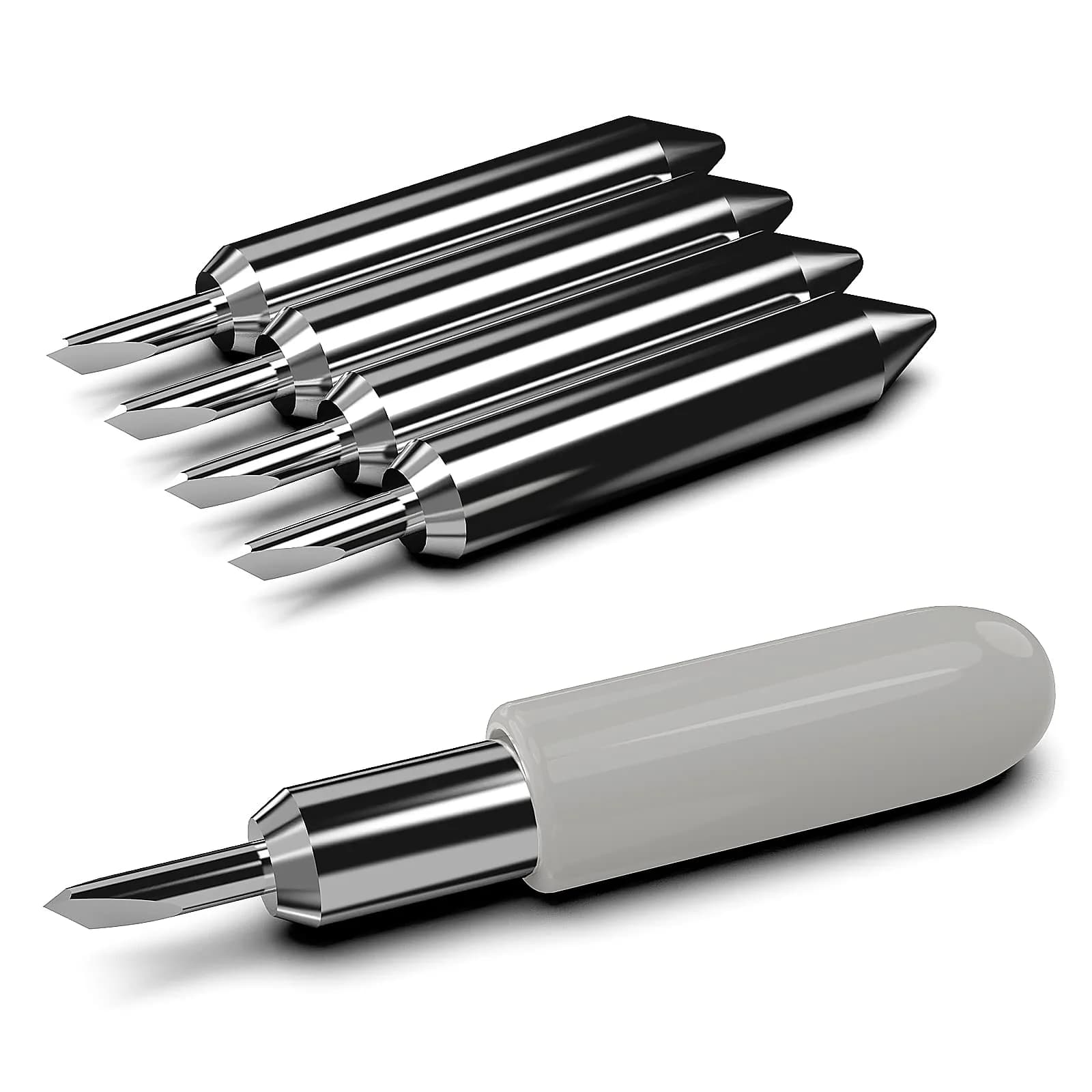 Hadwoer 5-Pack Carbide Cutting Blades Compatible with Cricut Joy & Joy Xtra | 0.63 oz (18 g) - main product image