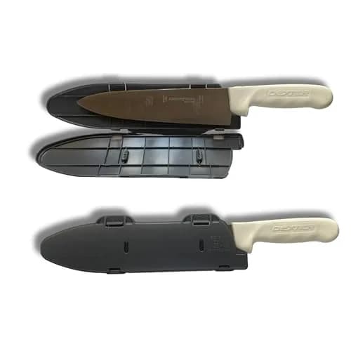 Agilux Blade Guard™ Locking Kitchen Knife Blade Protector (Grey, 10in) | Safer Storage & Transport thumbnail 2