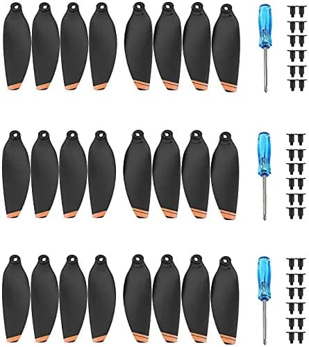 YETEETH 24Pcs Propellers for DJI Mini 4K Drone | Low Noise, Light Weight, Safe Flying thumbnail 1