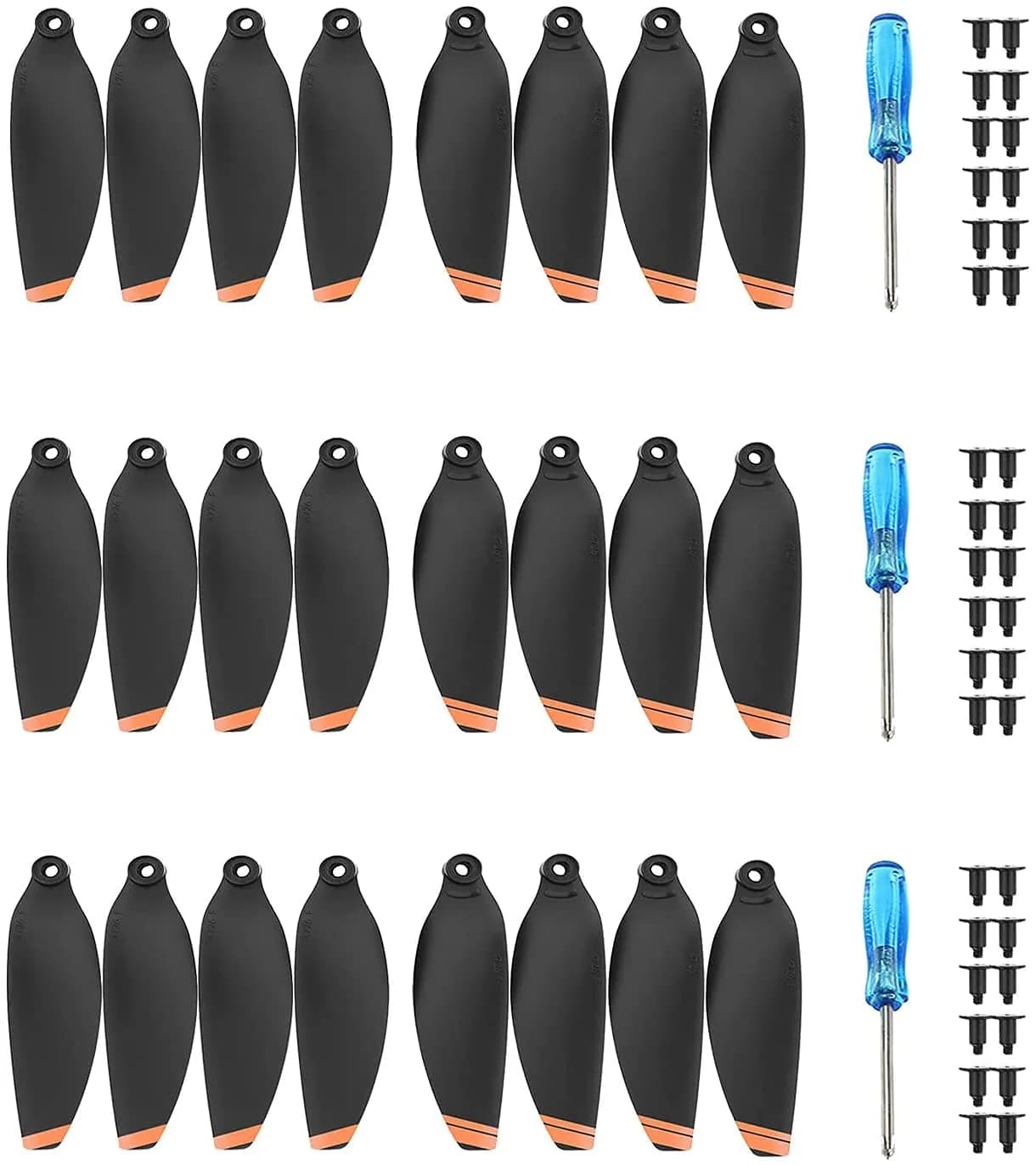 YETEETH 24Pcs Propellers for DJI Mini 4K Drone | Low Noise, Light Weight, Safe Flying - main product image