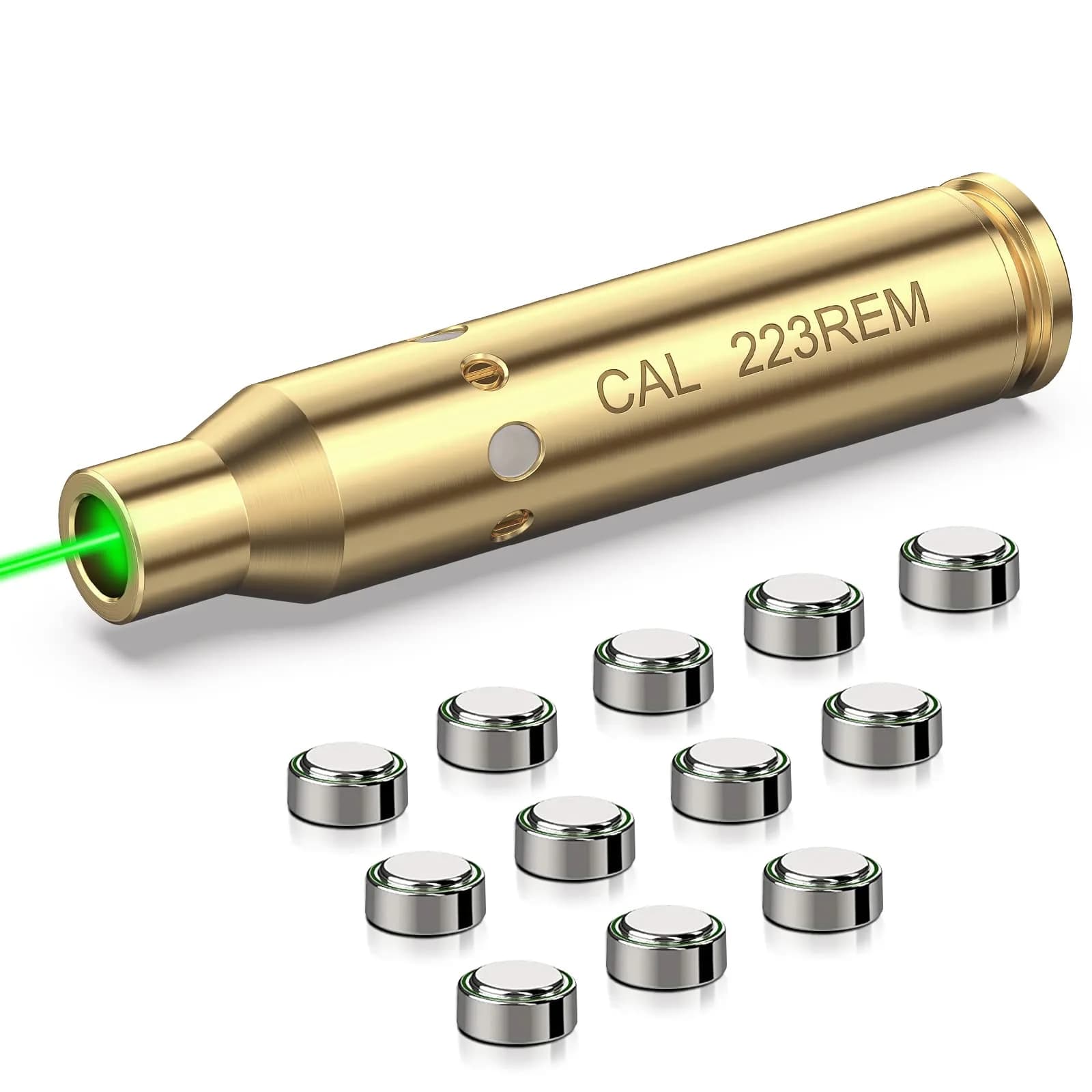 MidTen Green Laser Bore Sight 223 5.56mm | Accurate 30-300 Yards Sighting Range - main product image