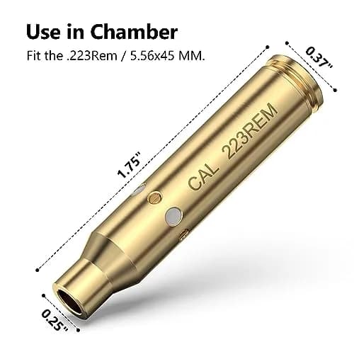 MidTen Green Laser Bore Sight 223 5.56mm | Accurate 30-300 Yards Sighting Range thumbnail 4