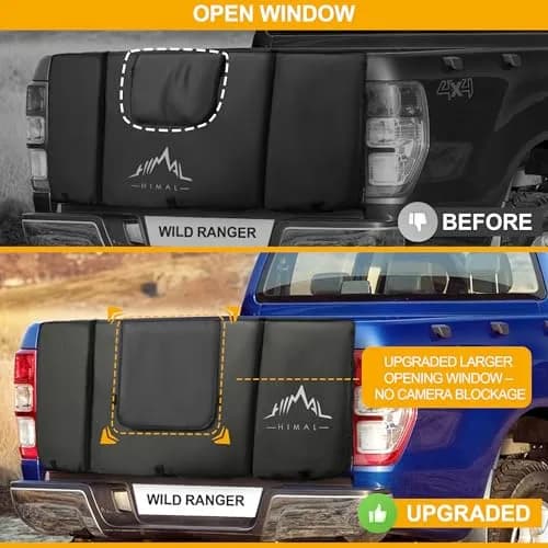 Himal Outdoors Tailgate Pad for Mountain Bike | Fits Most Trucks, Water-Resistant, Holds 5 Bikes thumbnail 5