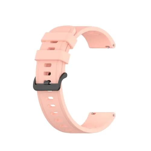 Senter Soft Silicone Sport Replacement Watch Band for Amazfit/Samsung/Garmin 20mm Rose Pink thumbnail 4
