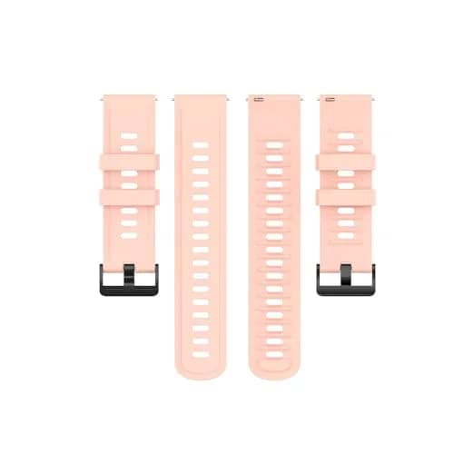 Senter Soft Silicone Sport Replacement Watch Band for Amazfit/Samsung/Garmin 20mm Rose Pink thumbnail 6