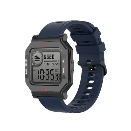 Senter Soft Silicone Sport Replacement Band for Amazfit GTR 42mm/GTS 2/Bip U/Samsung Galaxy Watch 42mm, Midnight Blue (20mm) thumbnail 1