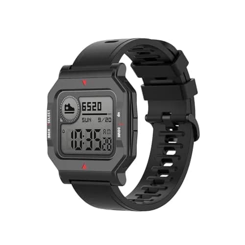 Senter 20mm Silicone Sport Replacement Strap Band for Amazfit Neo GTR 42mm GTS GTS 2 GTS 2e GTS 2 Mini Bip Bip Lite Bip S Bip U,Black/Midnight Blue/Pink/Green thumbnail 2