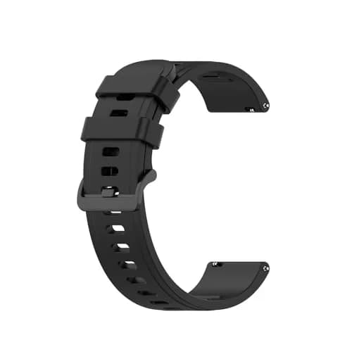 Senter 20mm Silicone Sport Replacement Watch Band Compatible with Amazfit Neo GTR 42mm GTS GTS 2 GTS 2e GTS 2 Mini Bip Lite S U Black thumbnail 4