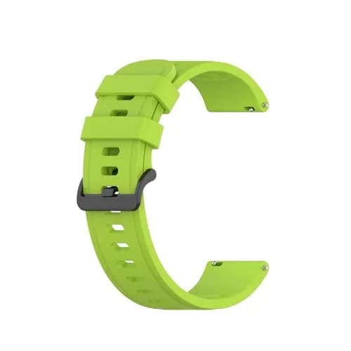 Senter 20mm Silicone Sport Replacement Watch Band for Amazfit & Samsung | Green thumbnail 4