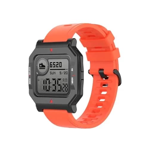 Senter Soft Silicone Sport Replacement Strap Band for Amazfit Neo & GTR 42mm | Comfortable, Durable & Fits 20mm Lug thumbnail 1