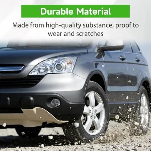 munirater Front & Rear Bumper Filler Set for 2007-2011 CR-V | Primed, Durable Plastic thumbnail 6